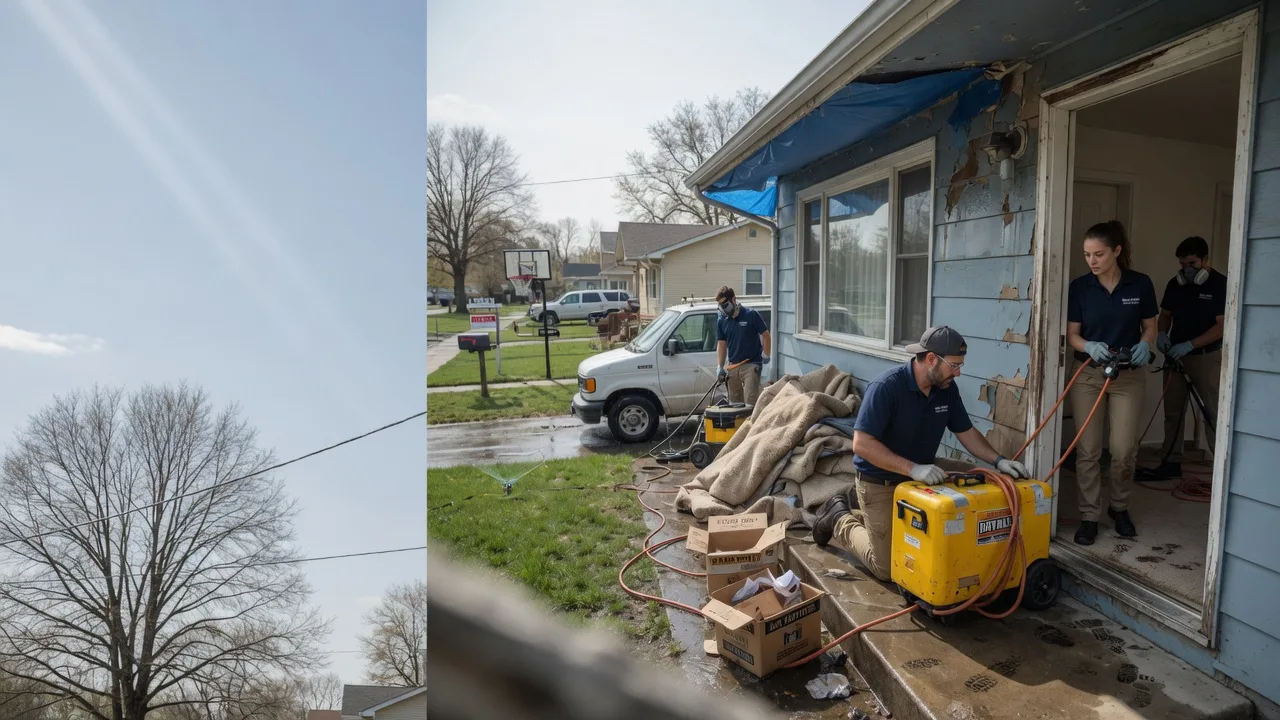 Basement Flood Cleanup in Mcleansville, NC near me